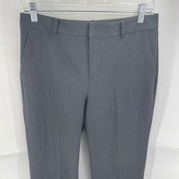 CHAPS Women's Dress Pants Career Trousers Straight Leg Work Pockets Gray Size 6 - Picture 14 of 14